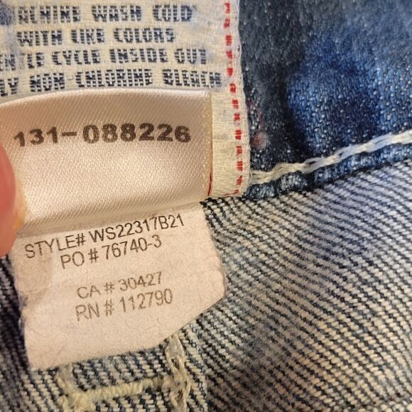 True Religion Women's Embroidered Becky Bootcut Blue Jeans 31 - Picture 16 of 16